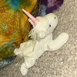 Mystic unicorn beanie baby
